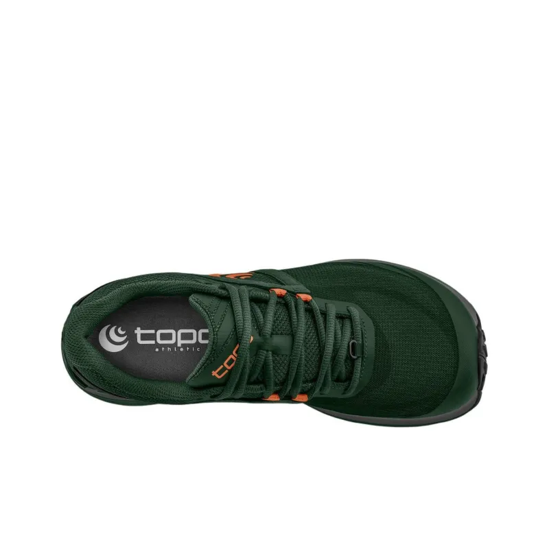 Topo Athletic Anti Slip Wear Resistant Low Top Trail Running Shoes Men's Green-3