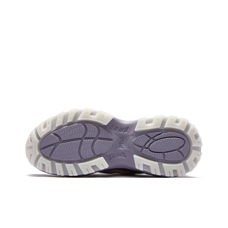 FILA FUSION BIANCO III Low Top Casual Shoes Women's White Purple-4
