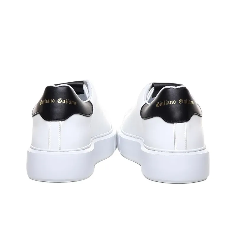 Giuliano Galiano Fire Low-Top Skateboard Shoes Men's White-3
