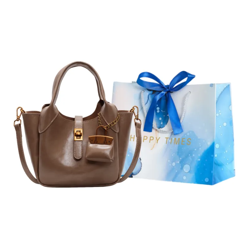 ROUNDOT PU Handbag Women's Multicolor-18