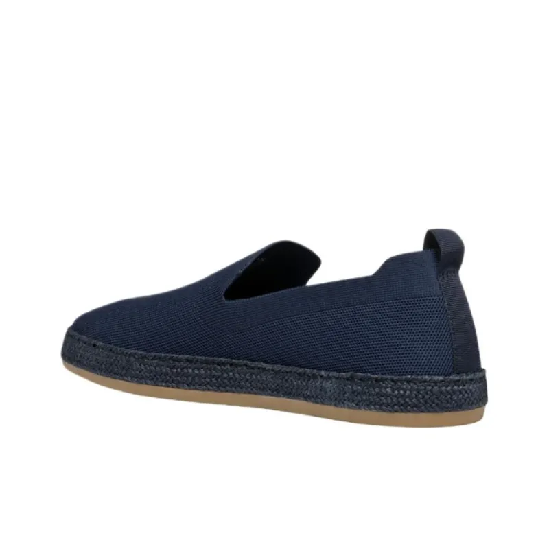 GEOX Pantelleria Low Top Canvas Shoes Men's Marine Blue-4
