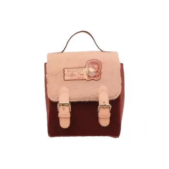 Sanrio Hello Kitty Kuromi Pompompurin PU Backpack Women's Multicolor