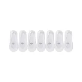 [7 Pack]Ultra-Invisible, Slip-Resistant 7 Pack White
