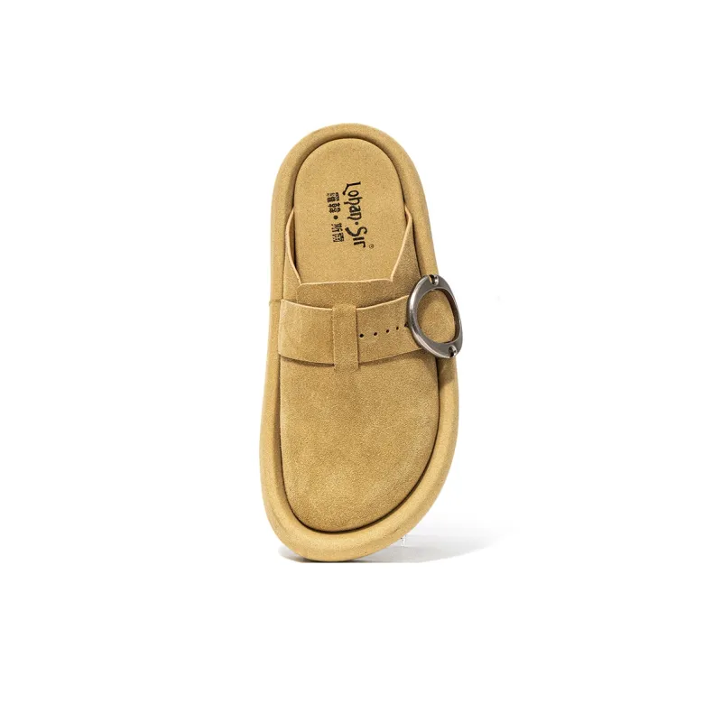 LOHAN·SIR Abrasion Resistant Slip Resistant Wrap toe Slippers Unisex-18
