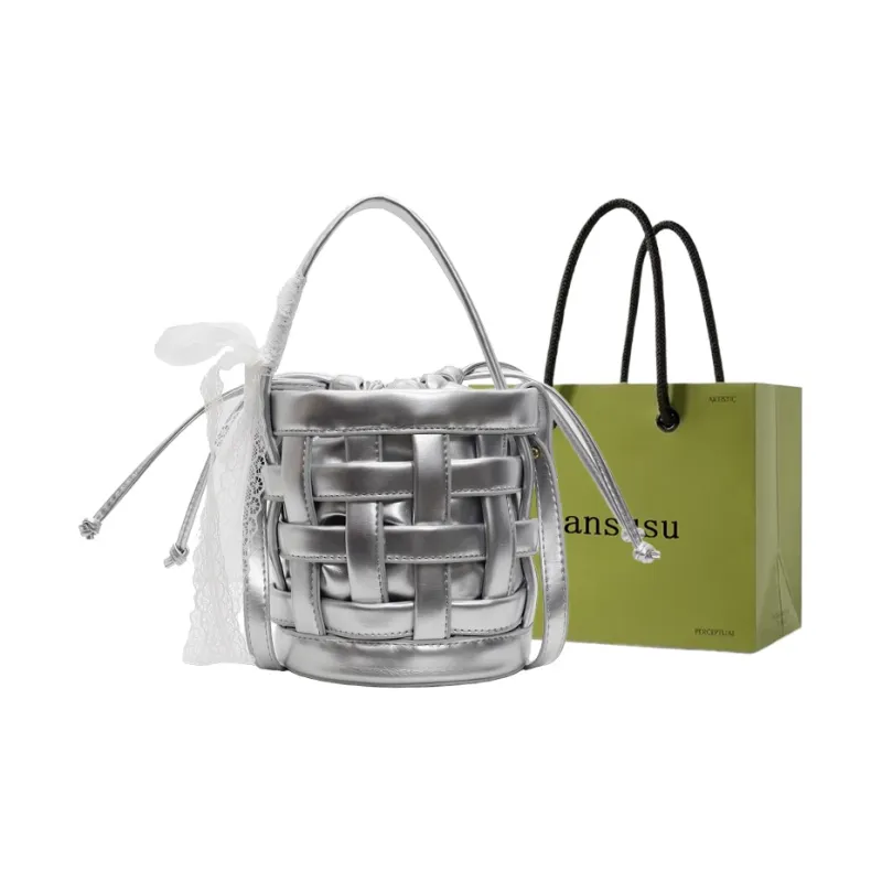 Bansusu PU One Shoulder Handbags Women's Multicolor-4