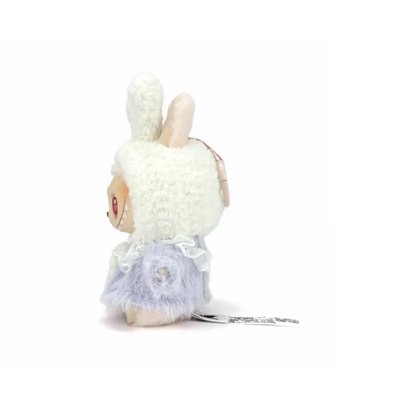 POP MART THEMONSTERS Snow Rabbit Baby Plush Mystery Box Hang Tag Box Labubu Vinyl Sitting Party 15cm Height-1