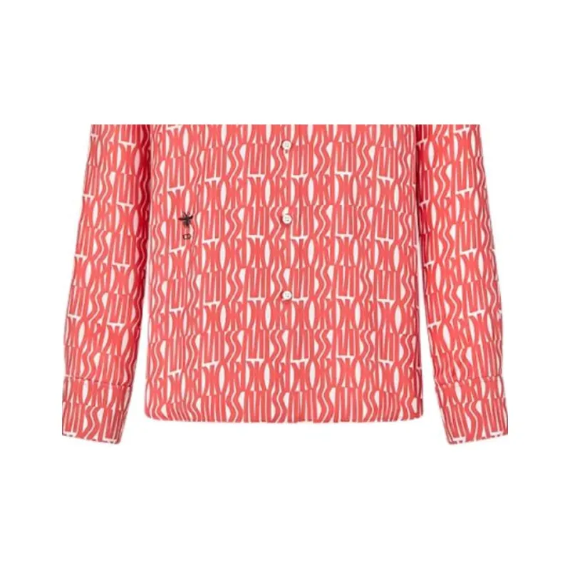 DIOR Shirts Women's Coral-3