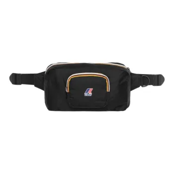 K WAY Nylon Fanny Pack Unisex Black