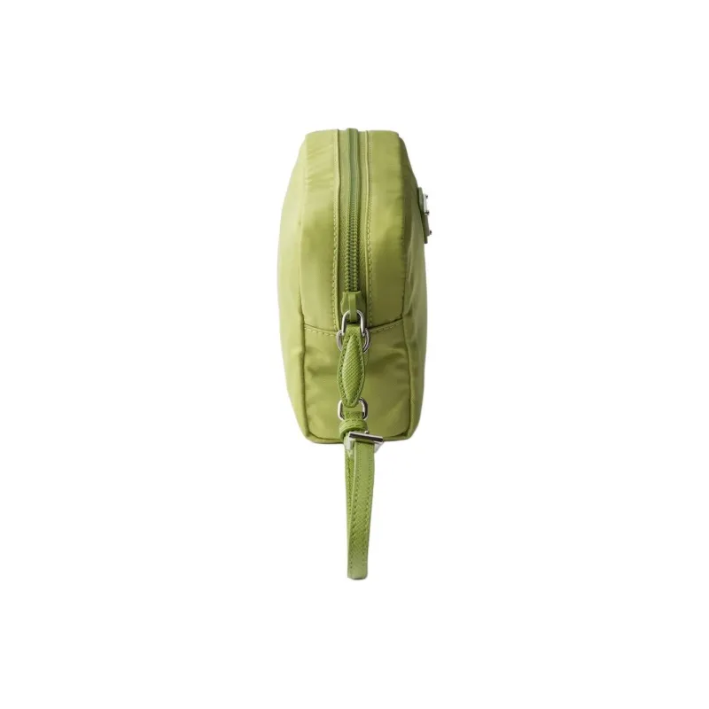 PRADA Re Nylon Polyamide Clutch Regular Unisex Lawn Green-2