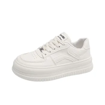 Lycakington Height Increasing Wear Resistant Low Top Casual Shoes Women's Beige
