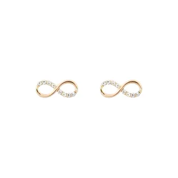 QIANFANGDAHUANGYE Zircon Stud Earrings Women's