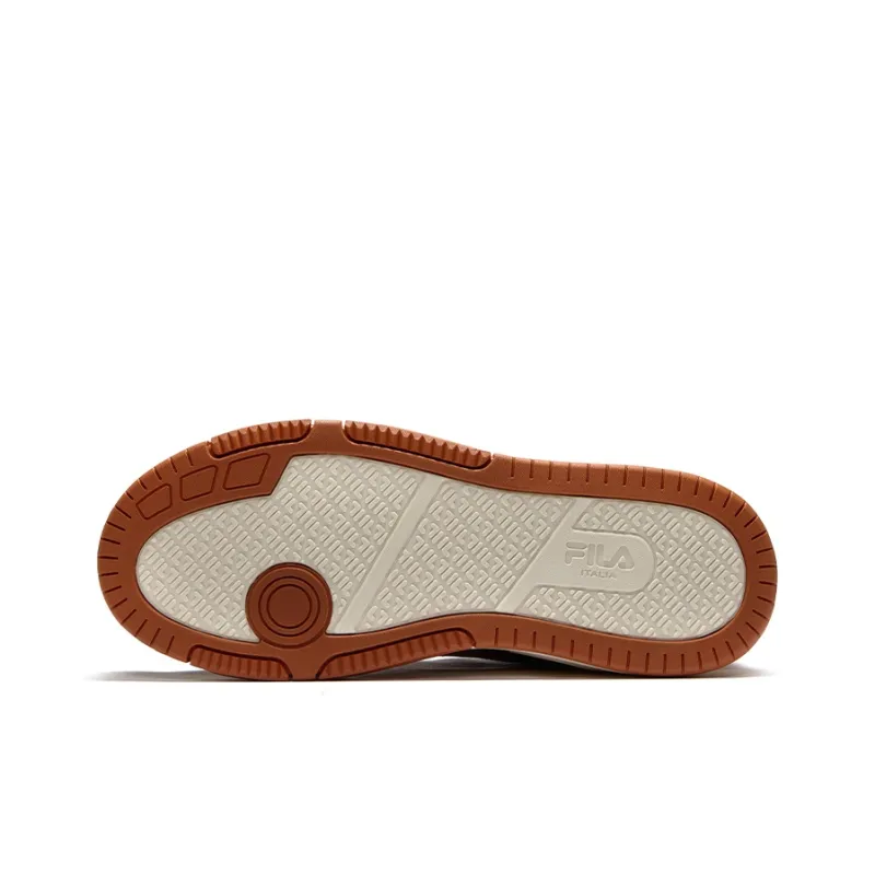 FILA FUSION BANK II Low Top Skateboard Shoes Men's Light Brown-4