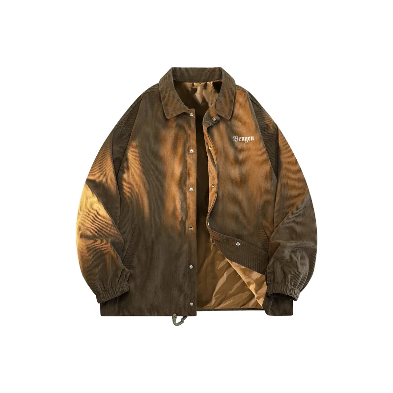 BENGEN Jackets Coats Unisex Black-5