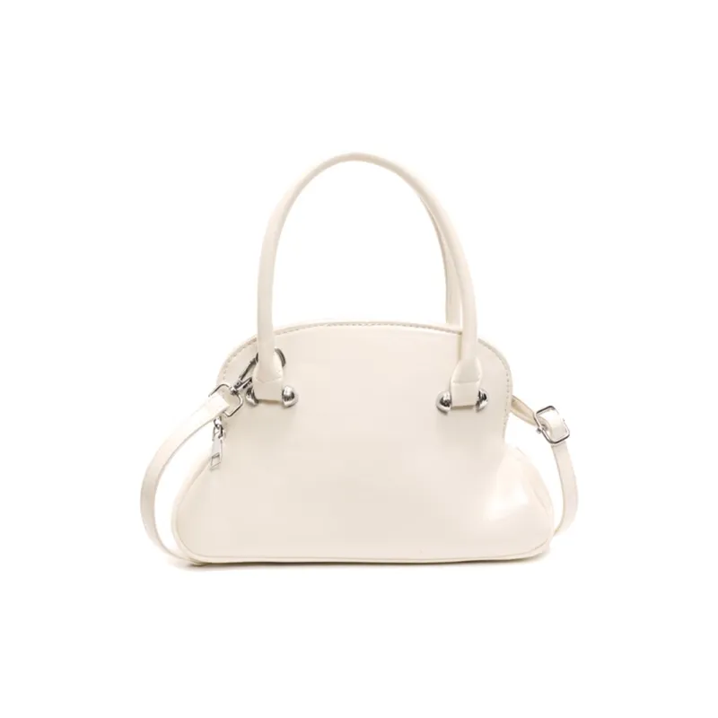 NATTY PU Shoulder Bag Crossbody Bag Handbag Regular Women's White/Pink/Cream Blue/Purple/Black-1