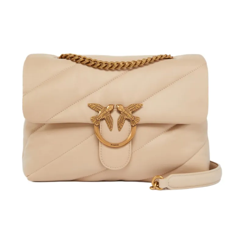 PINKO Love Bag Polyamide Crossbody Bag Women's Pink-0