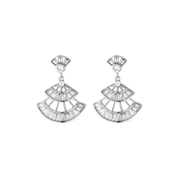 BING STUDIO S925 Silver Stud Earrings Women's