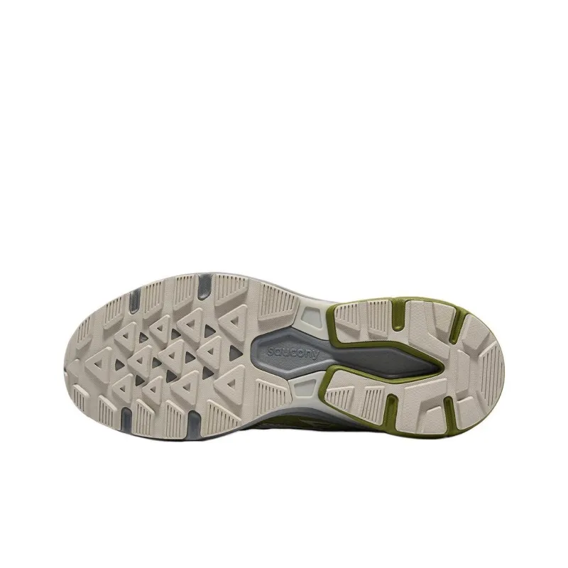 Saucony Kinvara 4 Anti Slip Wear Resistant Low Top Casual Shoes Unisex Beige Green-3