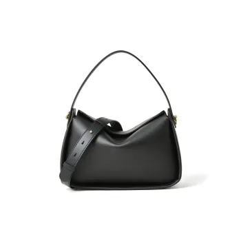 ROBERTA DI CAMERINO Cow Leather One Shoulder Handbags Regular Women's Black/Milk Apricot Gray
