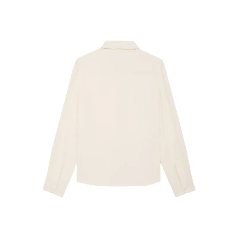CELINE Mia Shirt In Silk Crêpe And Acetate-1