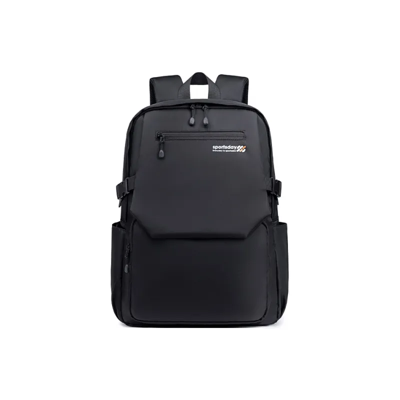 HLA Nylon Backpack Unisex Black/Ecru-4