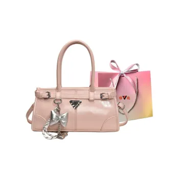 Yalu PU Crossbody Handbag Women's White/Silver/Pink/Blue/Black