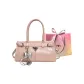 Pink with Charm-Shopping Bag
