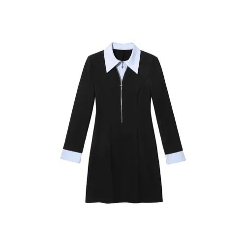 ETSE Long Sleeved Dress Women's Black