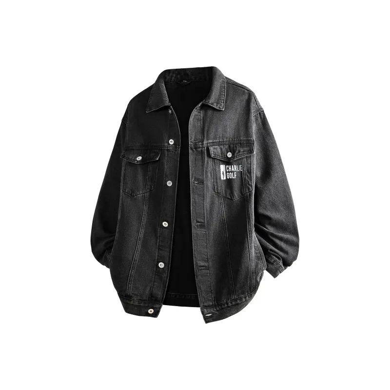 CHARLIE GOLF Denim Jacket Unisex-6