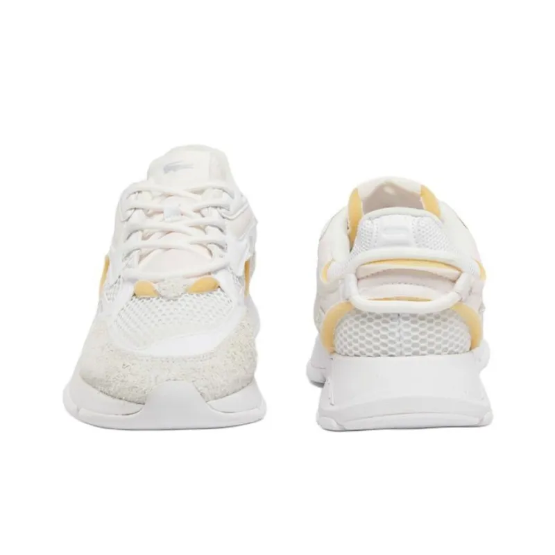 LACOSTE L003 Neo Anti Slip Wear Resistant Low Top Casual Shoes Men's White-4