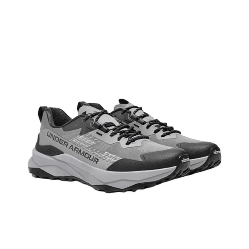 Under Armour Outdoor Anti-Slip Wear-Resistant Low-Top Trekking Shoes Unisex Gray-2
