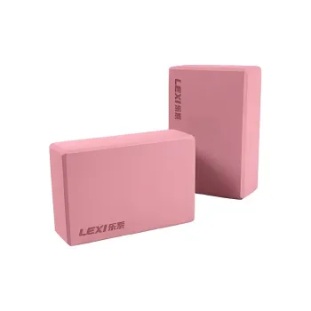 LEXI Yoga Blocks EVA Women's 22*15*7.5cm Begonia Pink