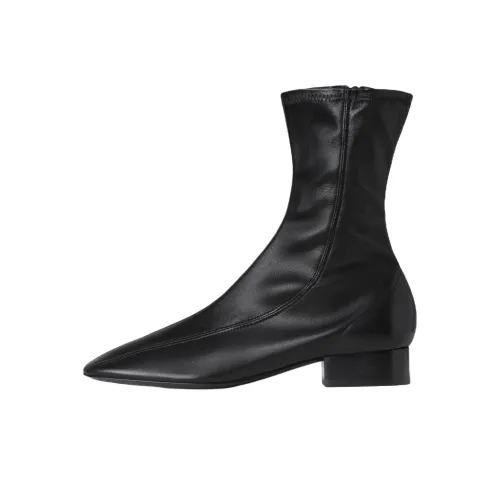 Phoebe Philo Club Ankle Boots 3cm Women's Black