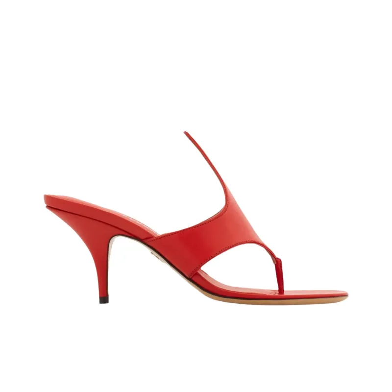 FERRAGAMO Flip Flops 7cm Women's Red-1