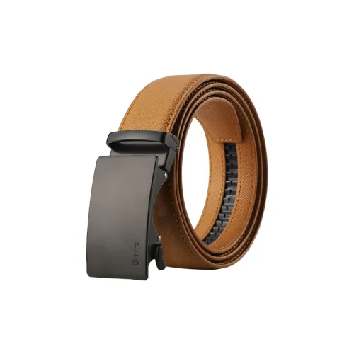 15 MINS Split Cow Leather Cow Split Leather Leather Belts Men's Width  3.5cm