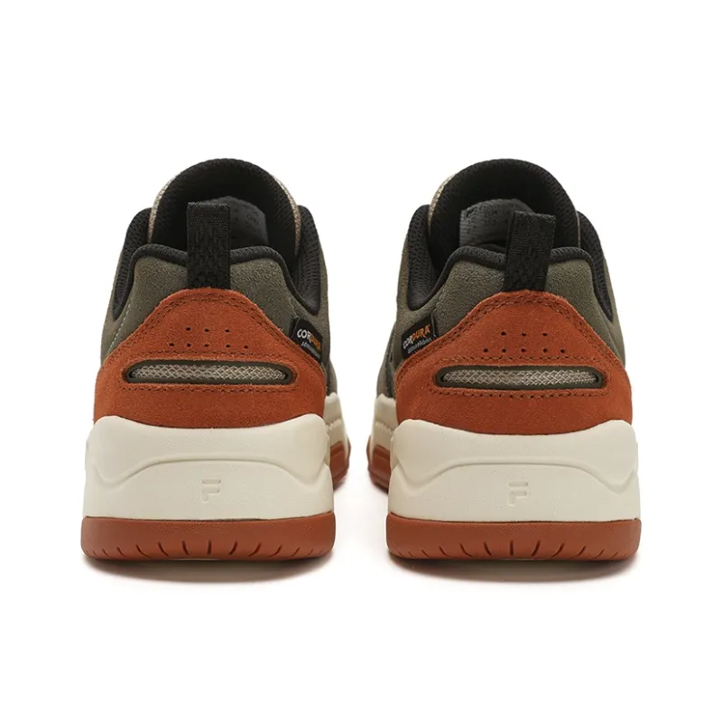 FILA FUSION Low Top Skateboard Shoes Women's Light Brown-3