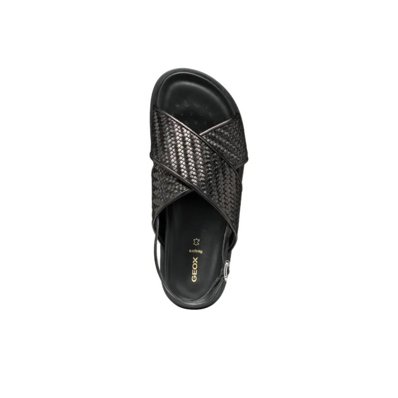 GEOX Adelash Strap Sandals Women's Black-6
