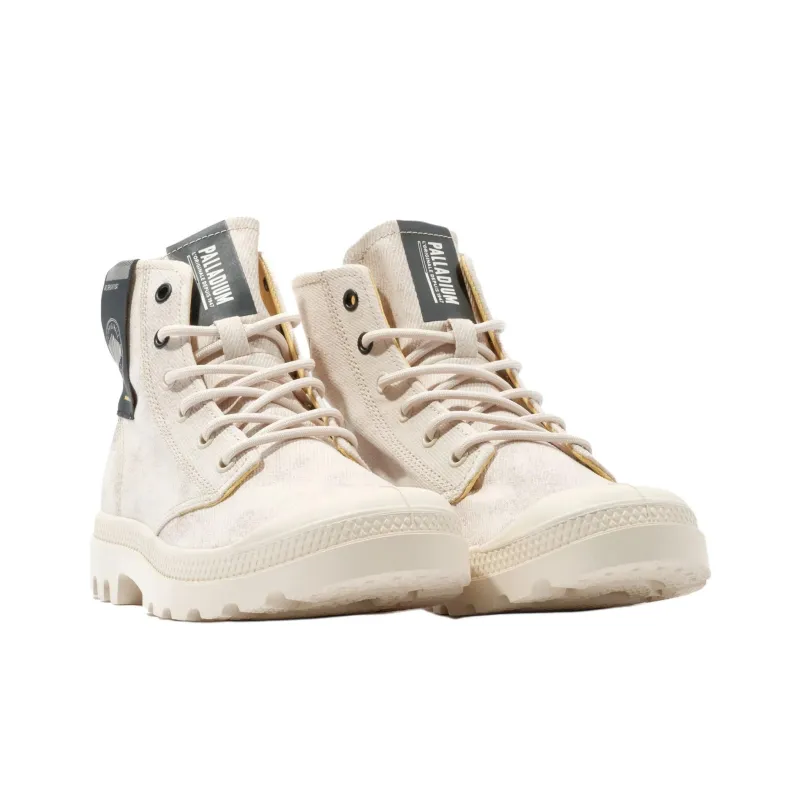 Palladium Pampa Ankle Boots Unisex White-3
