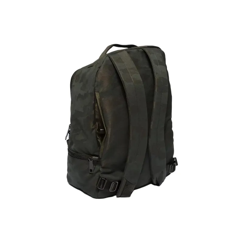 Lululemon Polyester Backpack Unisex Camouflage Green-1