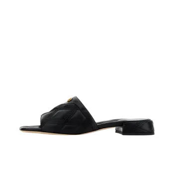 Valentino VLogo Plaque Slip On Sandals Women's