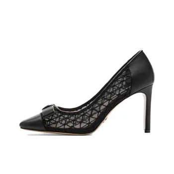 NINE WEST Chunky Heel High Heels 8.5cm Women's