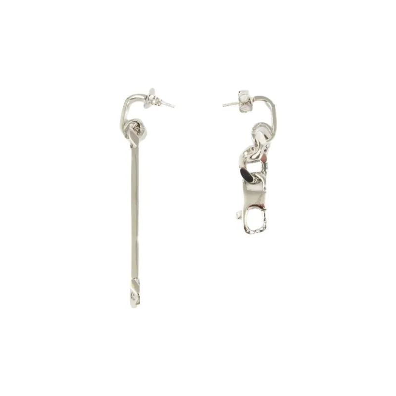 MM6 Maison Margiela Numbers motif Drop Earrings-2