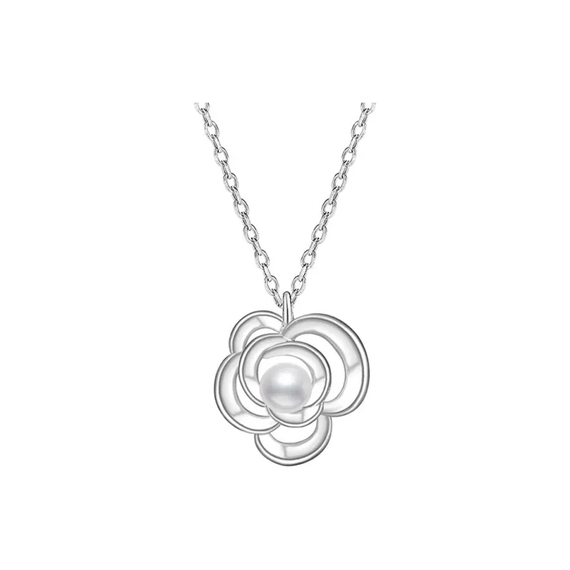 Old Fu Gold Pearl Necklaces Women's-0
