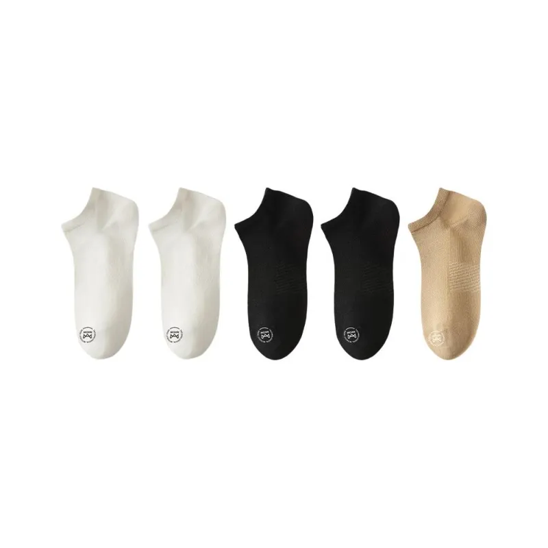 MIIOW No Show Socks Men's 5 Pack-20