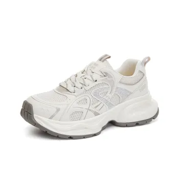 Zdwo Anti Slip Wear Resistant Low Top Chunky Sneakers Women's