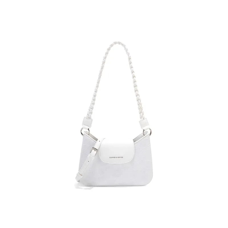 CLEVER& KETCH PU Shoulder Bag Crossbody Bag Regular Women's Blue/White/Black/Khaki-6