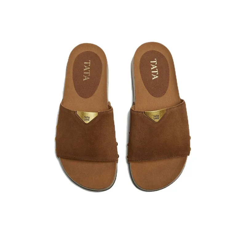 Tata Rubber Sole Quiet Slide Slippers Women's-8
