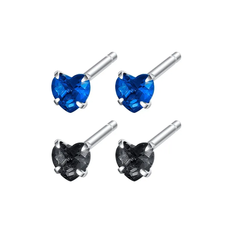 JAY S925 Silver Stud Earrings Women's-15