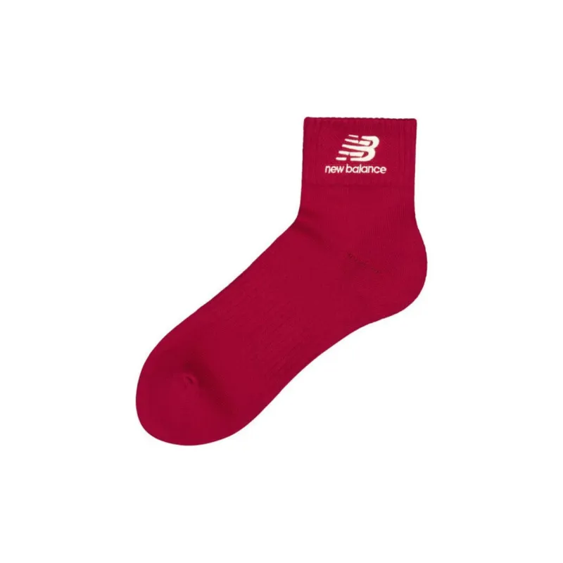 New Balance Ankle Socks Unisex 1 Pack Red-3