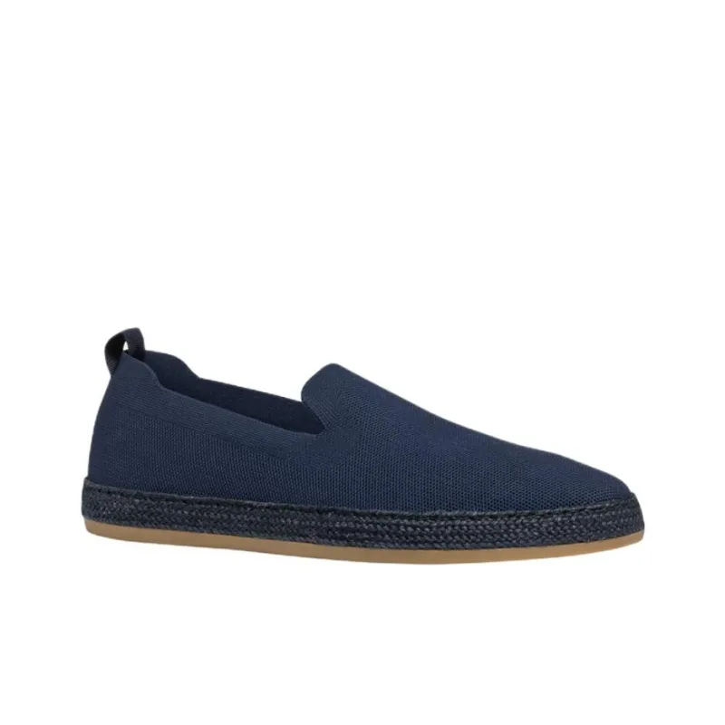 GEOX Pantelleria Low Top Canvas Shoes Men's Marine Blue-3