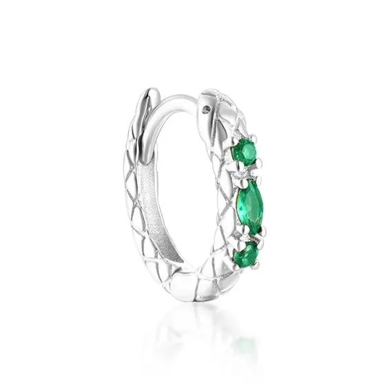LUCA 925 Sterling Silver Earrings Men's-7